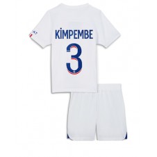Paris Saint-Germain Presnel Kimpembe #3 Tredjeställ Barn 2022-23 Korta ärmar (+ Korta byxor)